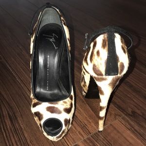 Guiseppe Zanotti Leopard Heels